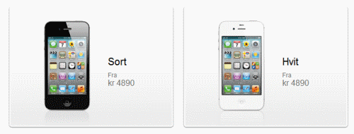 Apple åpner forhåndsbestilling av iPhone 4S