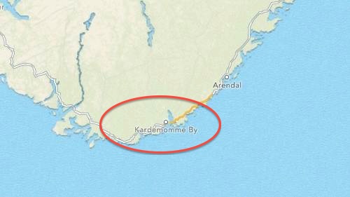 Kristiansand har blitt til Kardemomme By i iOS 6 sin kartløsning