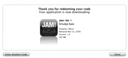 Redeem iTunes