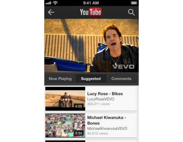 YouTube iOS